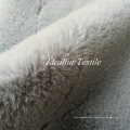 Grey Rabbit Fake Fur Fabric